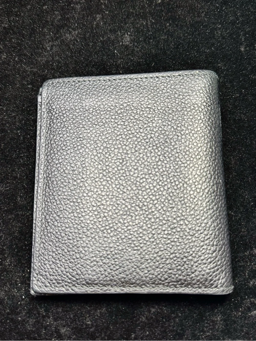 Prada Men's Black Leather Bifold Wallet